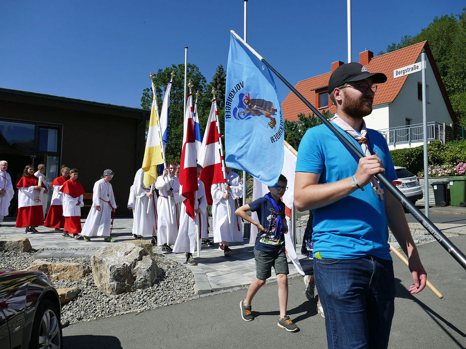 Festgottesdienst zum 1.000 Todestag des Heiligen Heimerads auf dem Hasunger Berg (Foto: Karl-Franz Thiede)